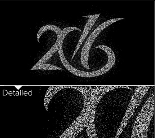 2016 new year creative background design vector 46