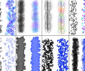 Abstract with smok Brushes