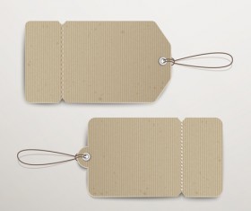 Blank tags template vector set 10