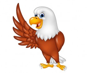 Cartoon birds shiny vectors 02