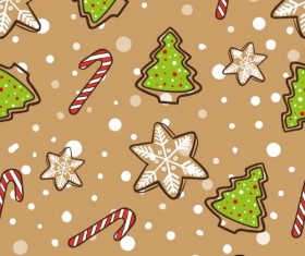 Christmas candy seamless pattern vectors 04