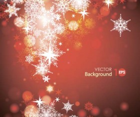 Christmas elegant snowflake background vector 01
