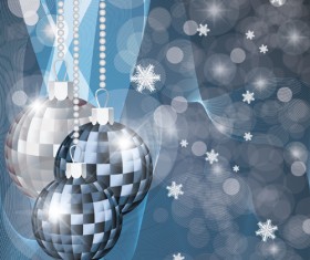 Christmas neon with abstract background vector