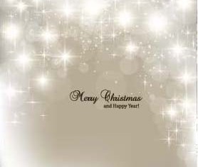 Christmas stars light shininy background vector 02