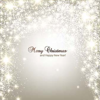 Christmas stars light shininy background vector 03