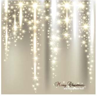 Christmas stars light shininy background vector 04