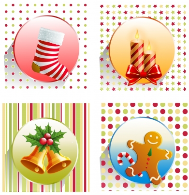 Christmas design elements  vector graphics