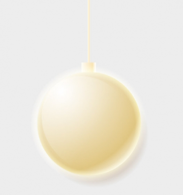 Christmas ball vector