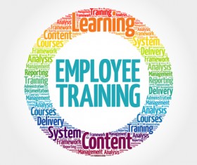 Circle word cloud frames vector set 02