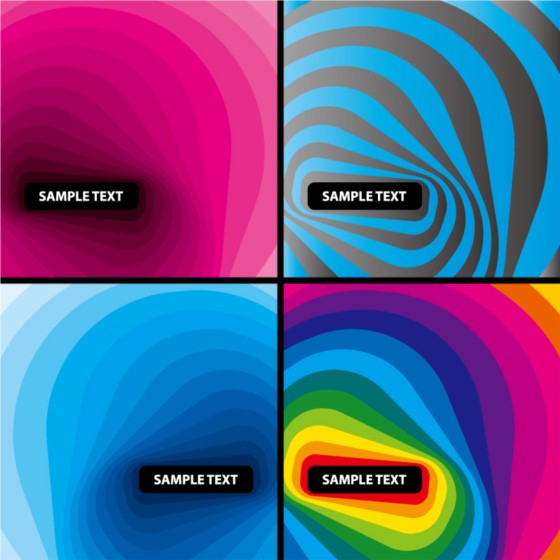 Colored gradient background Illustration vector