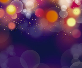 Colored halation dream backgrounds vector