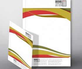 Cover brochure flyer business templates vectors 06