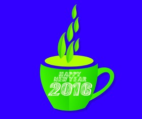 Creative 2016 new year design vector collection 12