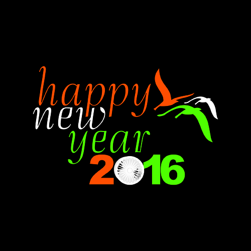 Creative 2016 new year design vector collection 13