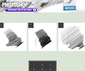 Creative Pencil Photoshop Brushes