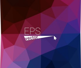 Dark color geometric shape concept background vecotr 04