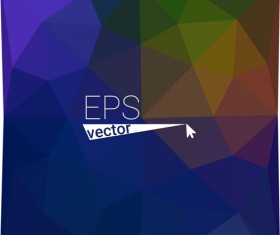 Dark color geometric shape concept background vecotr 05