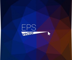 Dark color geometric shape concept background vecotr 10