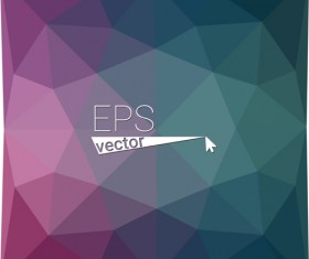 Dark color geometric shape concept background vecotr 11