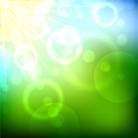 Dream light background vector