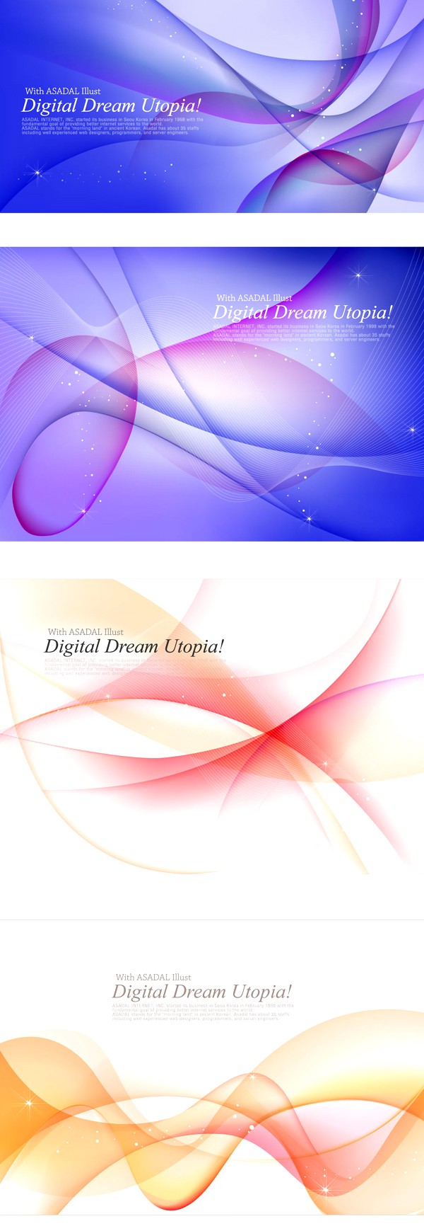 Digital dream smoke background vector