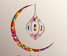 Eid mubarak layered background vector 01