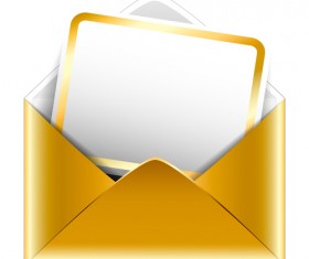 Envelope and cards vector material 03