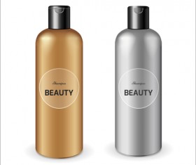 Makeup box packaging vector template 03