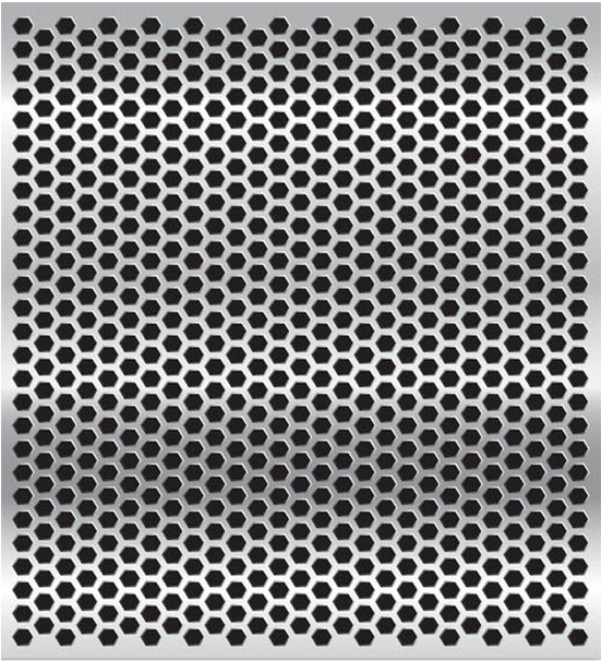 Metal Grid Backgrounds vector material
