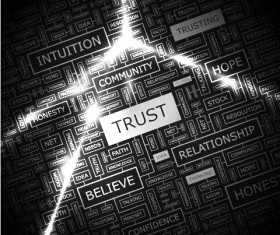 Modern vocabulary concept template background vector 05