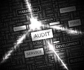 Modern vocabulary concept template background vector 06