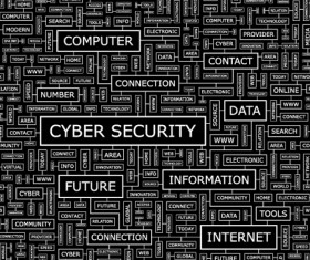 Modern vocabulary concept template background vector 07