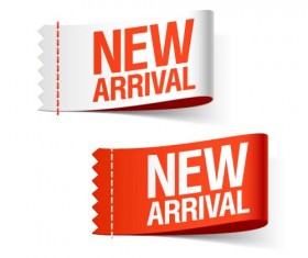 New labels design material vector 02