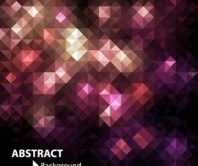Purple light geometric background vector