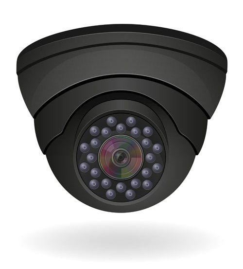 Realistic video surveillance vector material 01