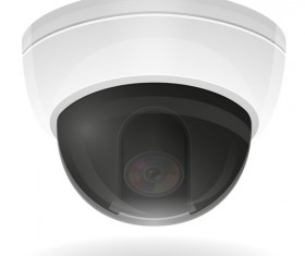 Realistic video surveillance vector material 02
