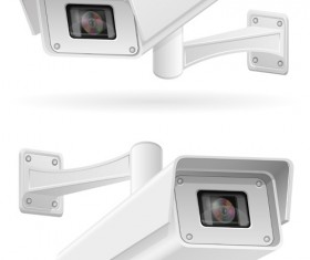 Realistic video surveillance vector material 06