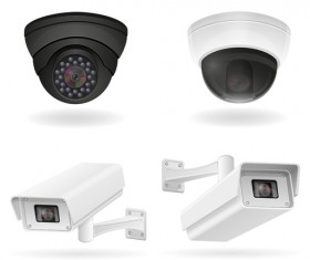 Realistic video surveillance vector material 07