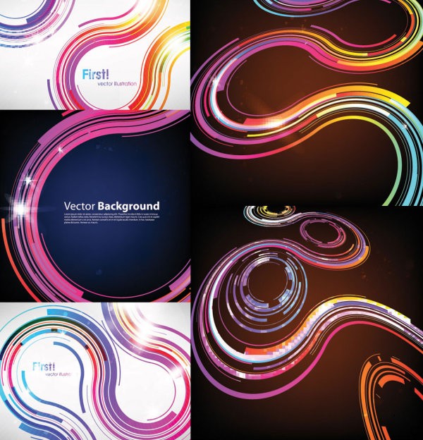 Track dynamic background color vectors material