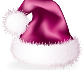 Vector 2016 christmas hat material set 06
