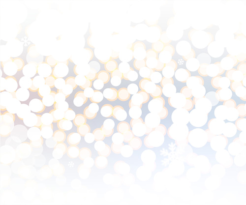 White light dot with blurs christmas background vector 01