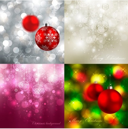 christmas ball background  vector