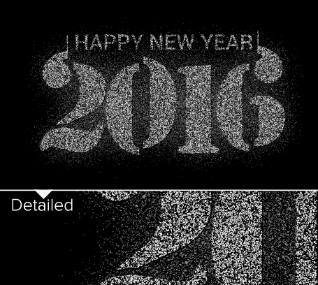 2016 new year design black  vector 03