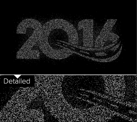 2016 new year design black  vector 10