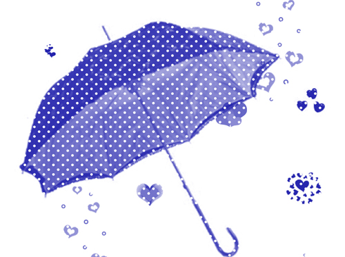 Beautiful Umbrella Photoshop brushes