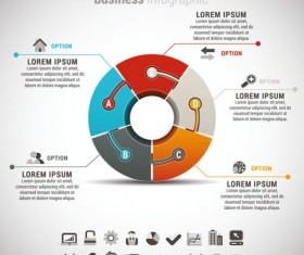Business Infographic creative design 3704