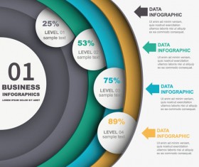 Business Infographic creative design 3708