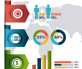 Business Infographic creative design 3712
