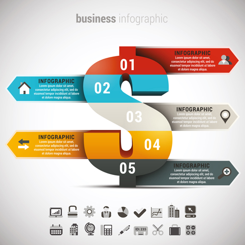 Business Infographic creative design 3742