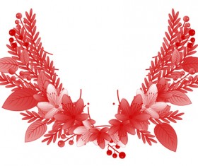 Christmas wreath Photoshop Brushes